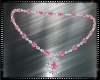 Pink Gem Necklace