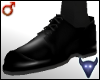 Black leather shoes (m)
