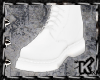 |K| White Boots M