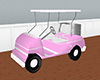 Pink Playboy Golf Cart