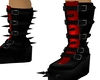 * Red Spike Boots *