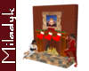 MLK Xmas Fireplace