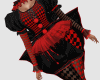 CA Red & Black Clown