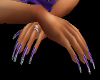 CCP Long Nails purple