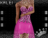 ♔K Glam Gown Pink