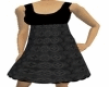QT~ Black Couture Dress