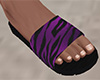 Pink Tiger Stripe Sandals 2 (M)