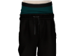 𝓢𝓔 Blk Sweats Teal