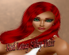 Red Long Silky Hair