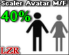 Scaler Avatar M - F 40%