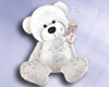 White teddy bear