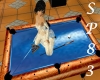 Pool table with 3d balls