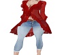 Pantalon y bluson rojo