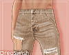 Ripped Skinnys Khaki