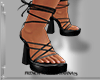 "SAV" NIGHT BLACK SANDAL