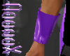 ")M PVC R BRACER LPURPLE