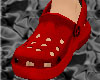 ~CROCS Red Shoes