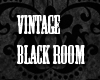 Vintage Black Room