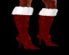 Red Santa Boots