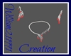 Red Vday Jewelry Set