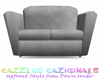*CC* Grey Suede Couch