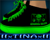 GREEN SINISTER SNEAKERS