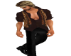 (MC) Hot shirt leop vest