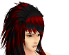 Long Red Black Hair