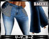 |T|Studded Jeans|Bmxxl|