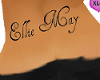 Ellie-May back tattoo