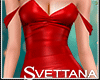 [Sx]Berry Red Dress
