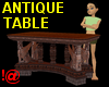 !@ Antique table carved