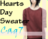(Cag7)MHeartsDay Sweater