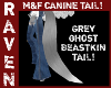 GRY GHOST BEASTKIN TAIL!
