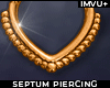 ! septum piercing gold