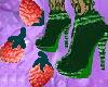 @ Leaf Boots Green