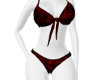Silk Red Bikini
