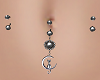 Moon/Cat Belly Ring