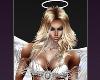 Sexy Sexiest Angel Angels Blond Halloween White Wings Stars Glit