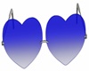 |L| Blue Heart Shades