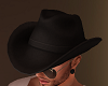 cowboy hat black