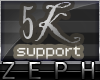 [Z] 5k Support Sticker