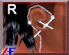 AF. S.Cross Earring Male