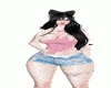 pink mini short