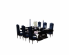 Dark blue Dinning table