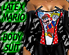 Latex Mario Bodysuit
