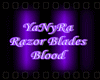 IYIRazor Blades Blood