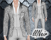 N | Silver Shiny Suit