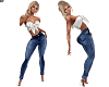 [C] L Jeans Blue