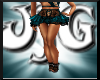 JjG Teal Rihanna Skirt